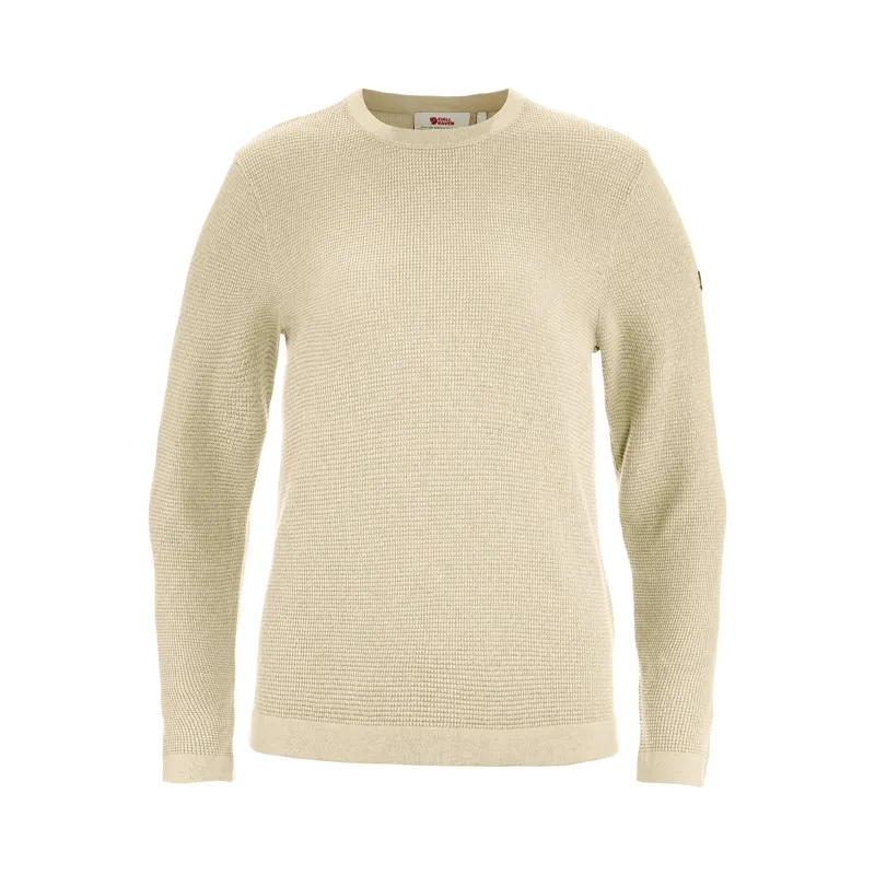 Fjallraven Women's Ovik Lite Knit Sweater Light Beige