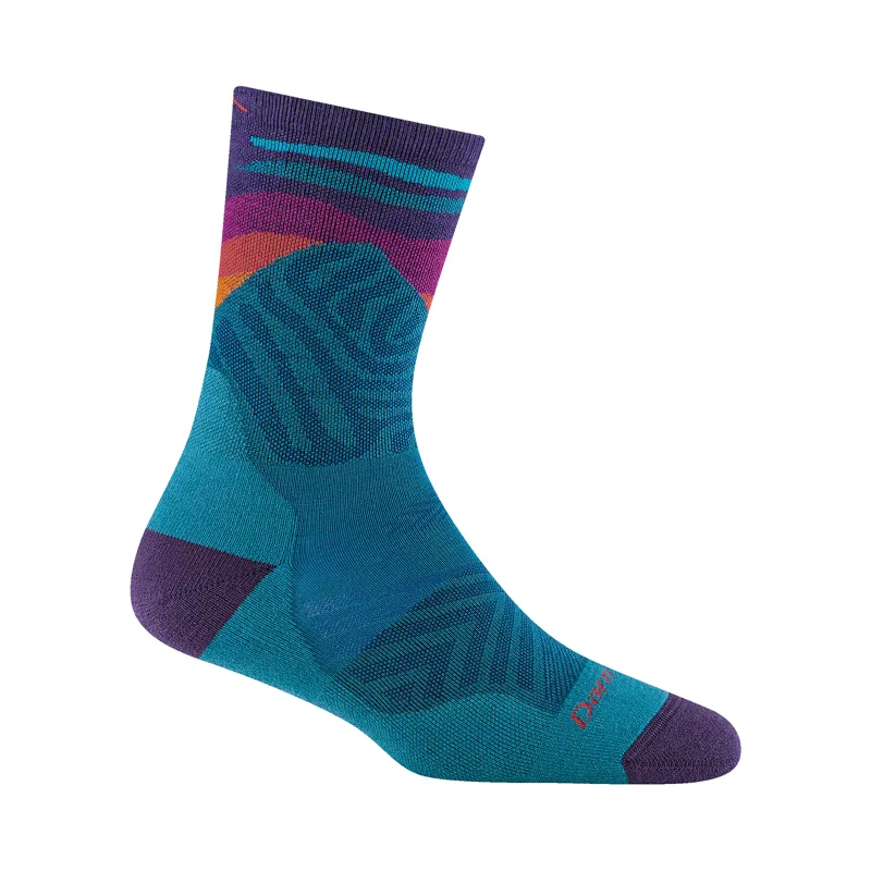 Darn Tough Women's Mirnavated Micro Crew Ultra-Lightweight Socks with Cushion Cascade