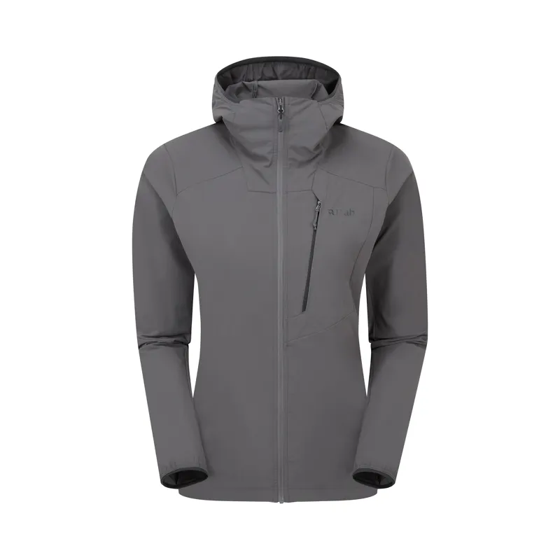Rab Women's Borealis Alpine Hooded Jacket Graphene