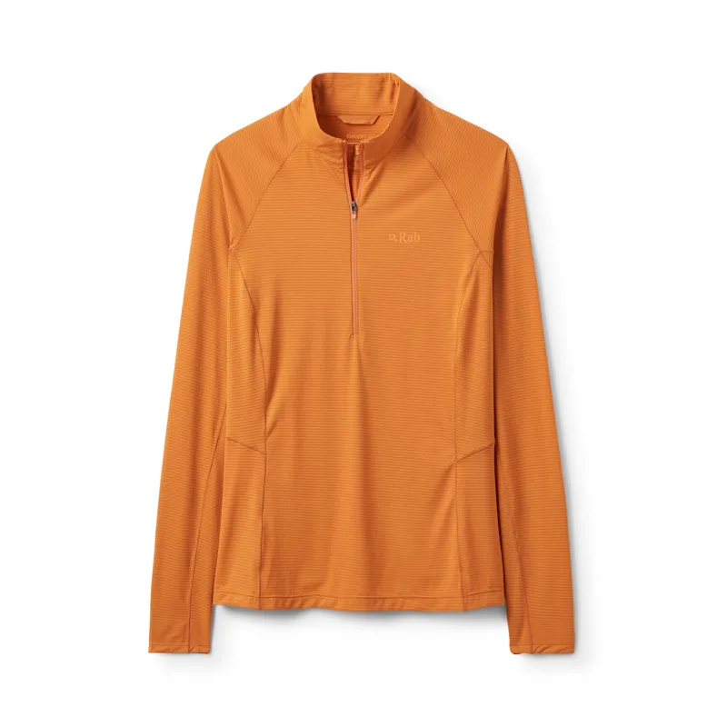 Rab Women's Sonic LS Zip Dark Melba