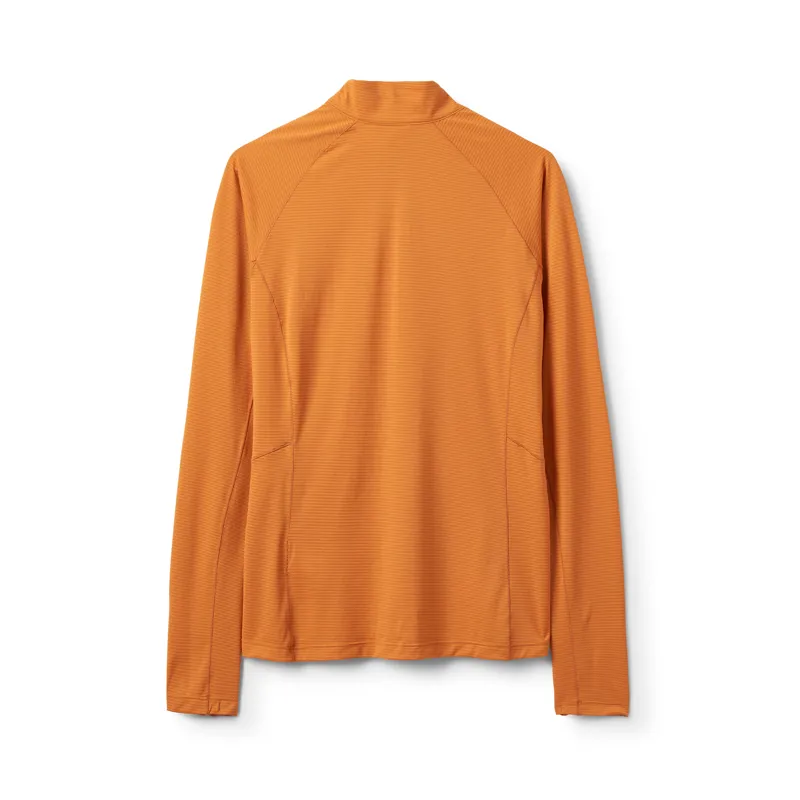 Rab Women's Sonic LS Zip Dark Melba-1