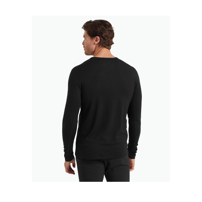Artilect Men's Redstone Long Sleeve Crew Black-4