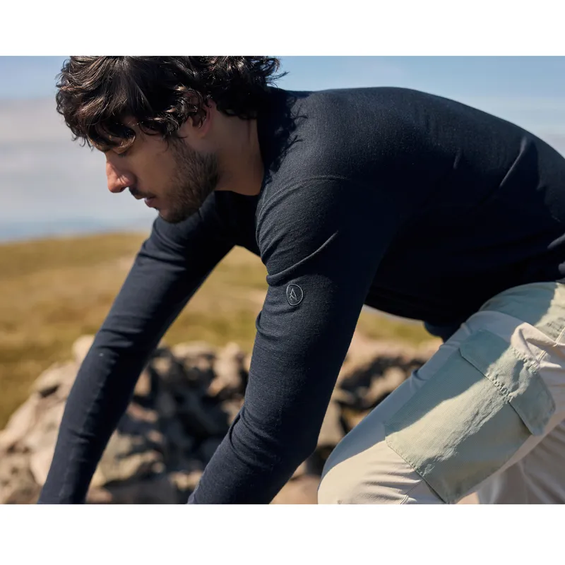 Artilect Men's Redstone Long Sleeve Crew Deep Green-8