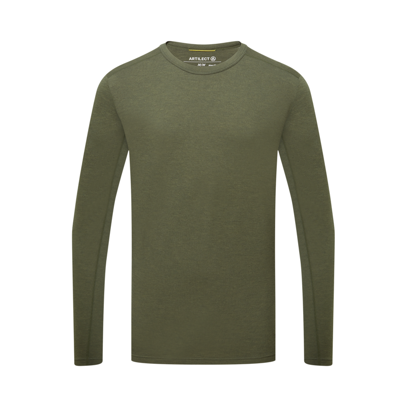 Artilect Men's Redstone Long Sleeve Crew Deep Green
