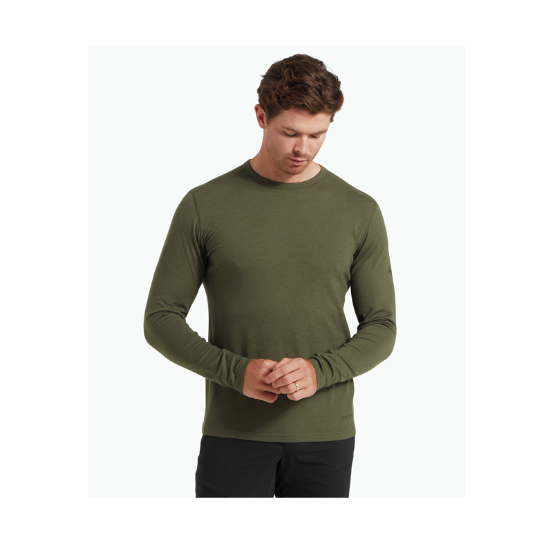 Artilect Men's Redstone Long Sleeve Crew Deep Green-2