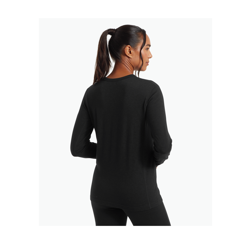 Artilect Women's Redstone Long Sleeve Crew Black-2