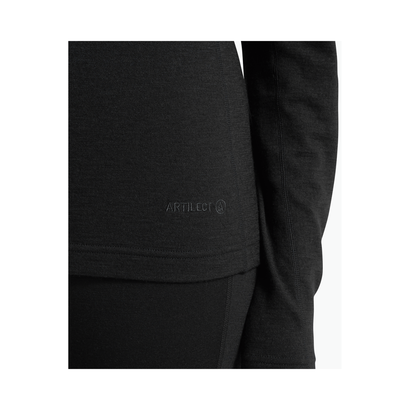 Artilect Women's Redstone Long Sleeve Crew Black-4