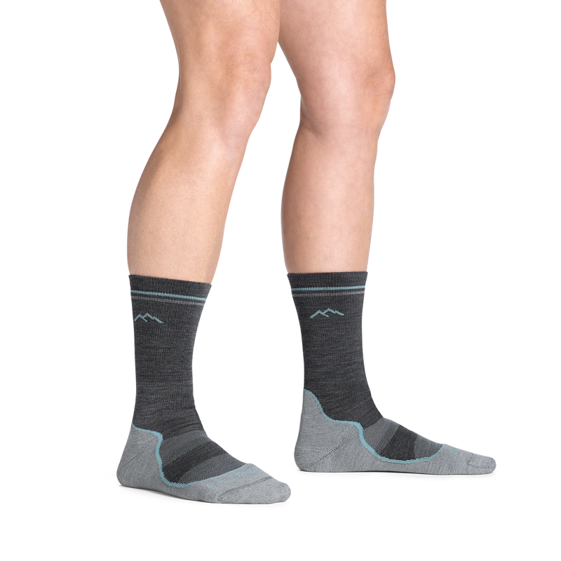 Darn Tough Women's Light Hiker Boot Sock Slate-2