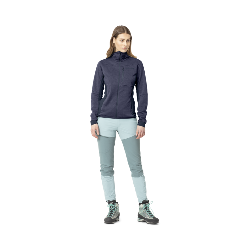 Norrona Women's Falketind  Warm2 Octa Hooded  Jacket Indigo Night-2