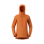 Norrona Women's More Octa Zip Hood Midlayer Flame