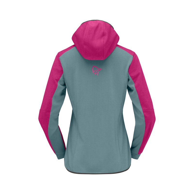 Norrona Women's Falketind Warm2 Octa Hood Jacket Festival-1