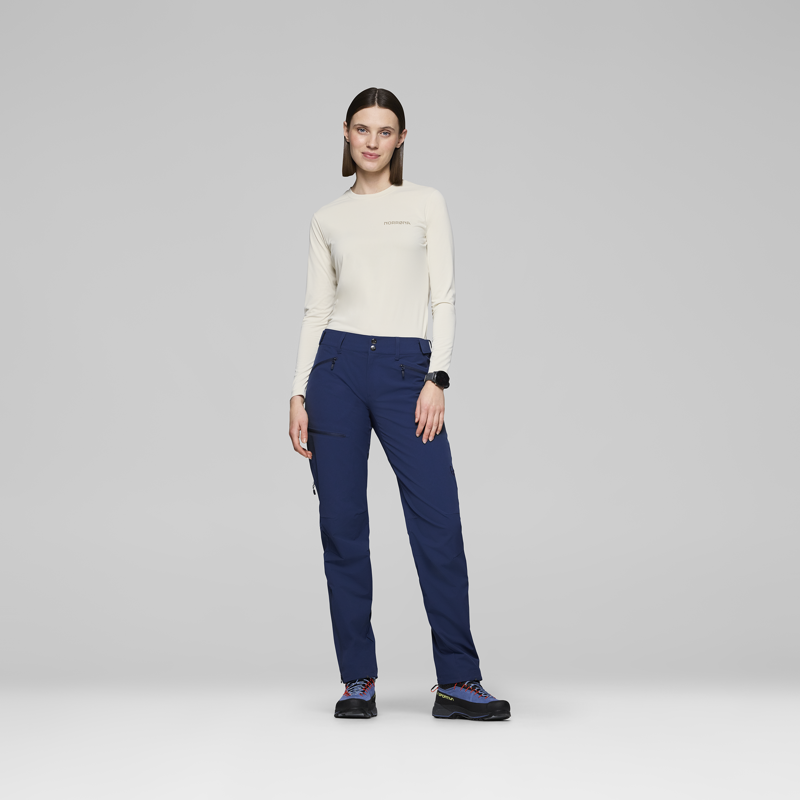 Norrona Women's  Falketind Flex1 Pants Indigo-7