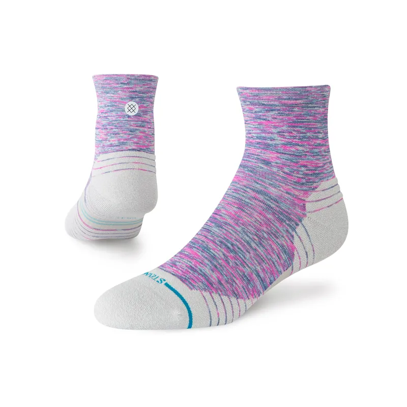 Stance Women's Marshy Light Quarter Socks Fuschia