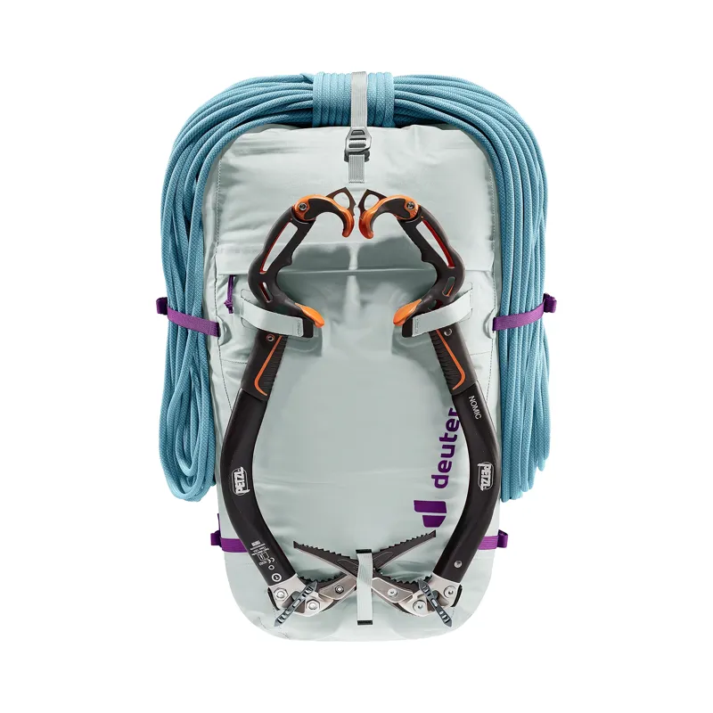 Deuter Women's Durascent 42+10 SL Climbing Backpack Tin Mystic-6