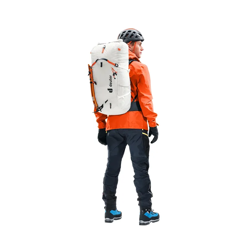 Deuter Expedition Ultra 60 Climbing Backpack White Black-9