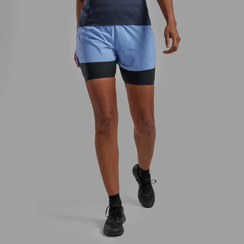 Montane Women's Jetstream 4 Inch Shorts Cornflower-1
