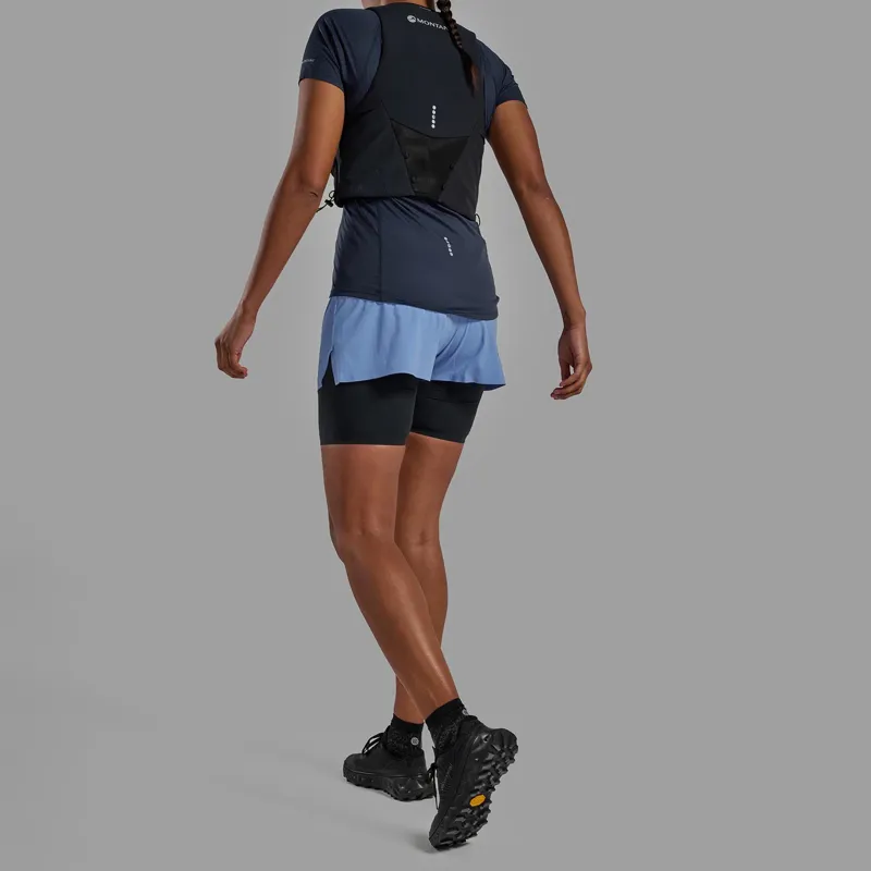 Montane Women's Jetstream 4 Inch Shorts Cornflower-3