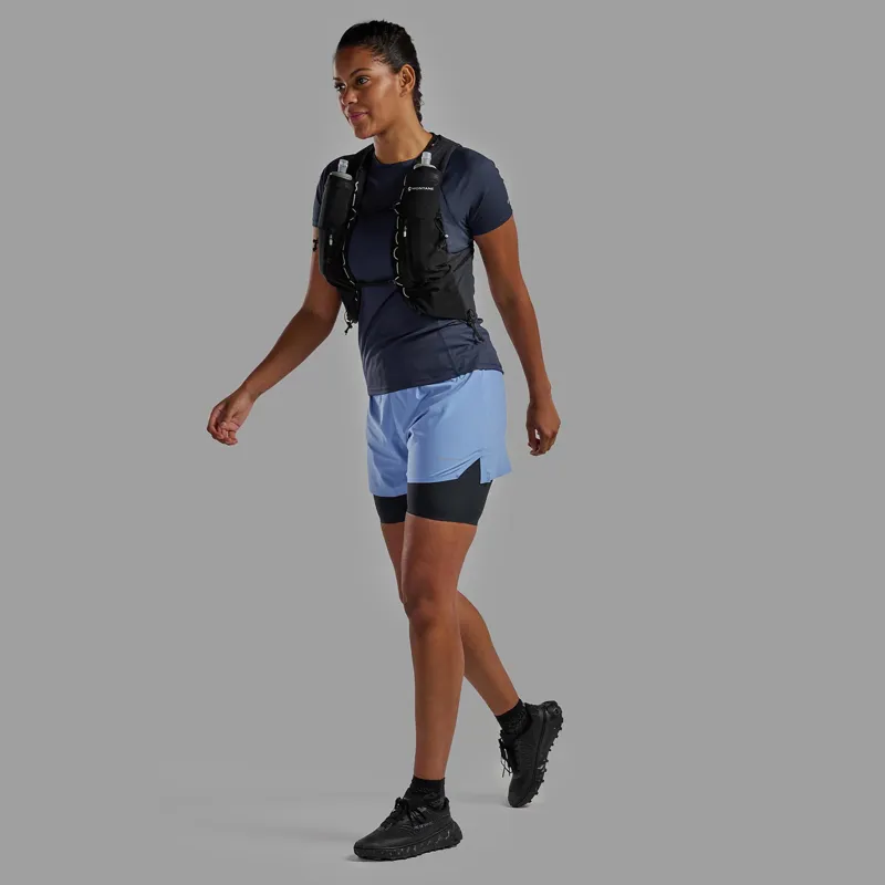 Montane Women's Jetstream 4 Inch Shorts Cornflower-2