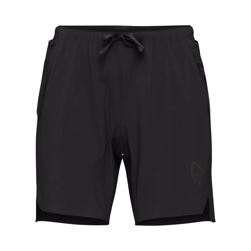 Norrona Women's Senja Flex1 8 inch Running Shorts Caviar