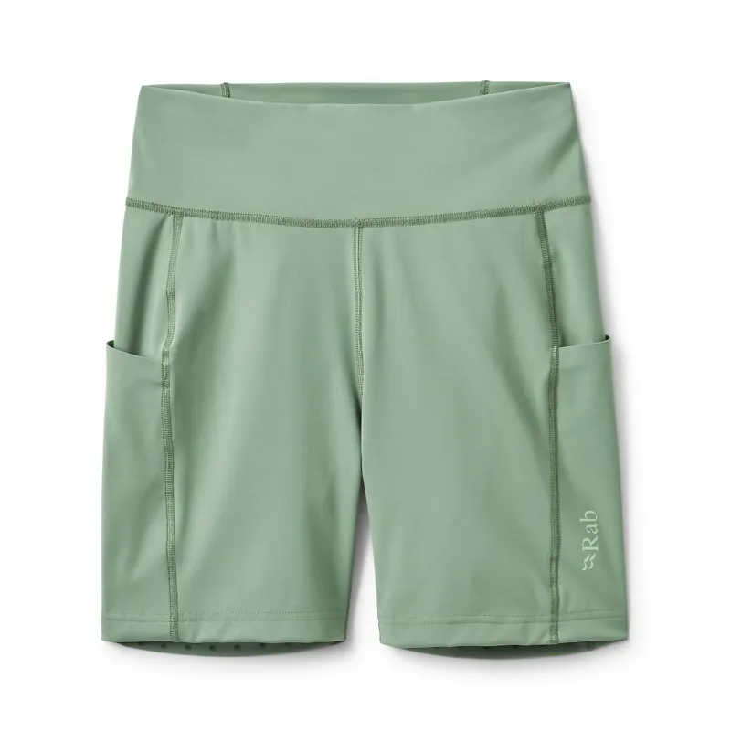 Rab Women's Talus Tights Shorts Dark Fig Green