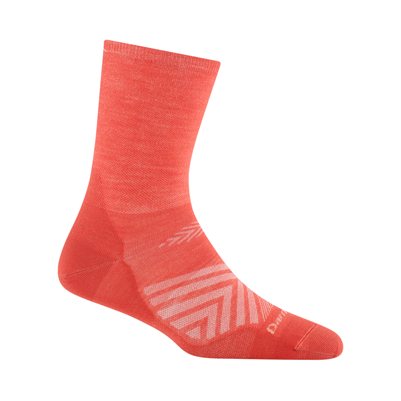 Darn Tough Women's Run Micro Crew Ultra-Lightweight Socks Coral