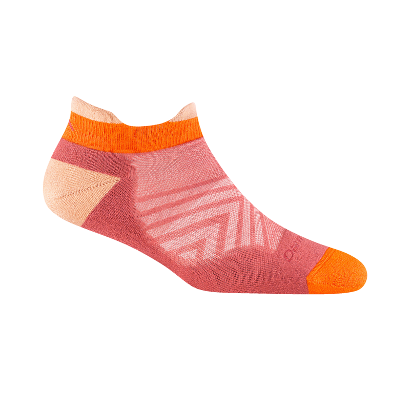 Darn Tough Womens Run No Show Tab Ultra-Light Cushion Socks Canyon