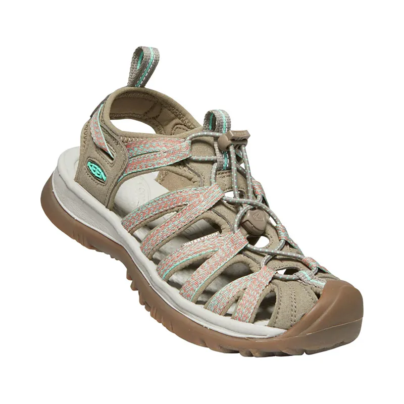 Keen Women's Whisper Sandals Taupe Coral-1