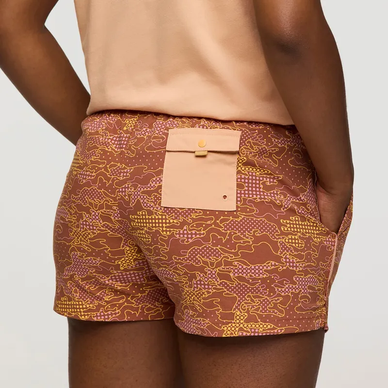 Cotopaxi Women's Brinco Three Inch Shorts Scenic Route Faded Brick-4