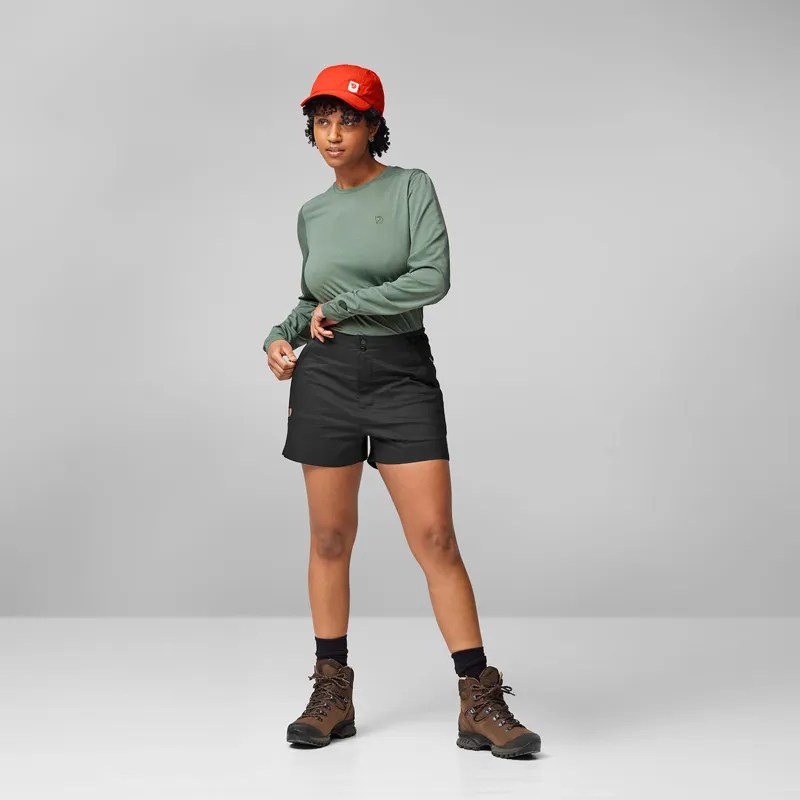 Fjallraven Women's Abisko Hike Shorts Fossil-4