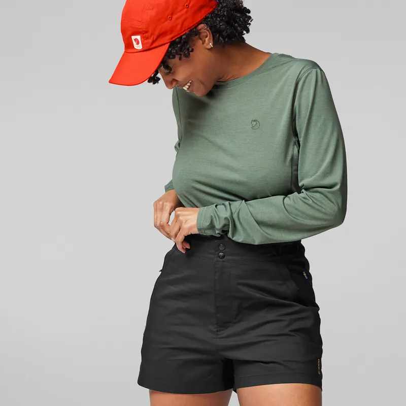 Fjallraven Women's Abisko Hike Shorts Fossil-5