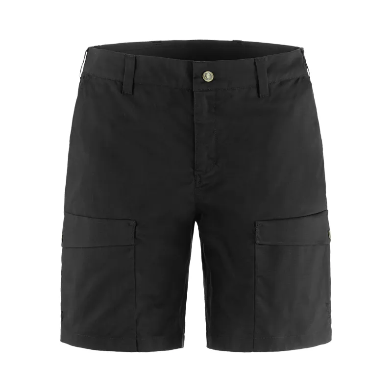Fjallraven Women's Abisko Hybrid Trail Shorts Black