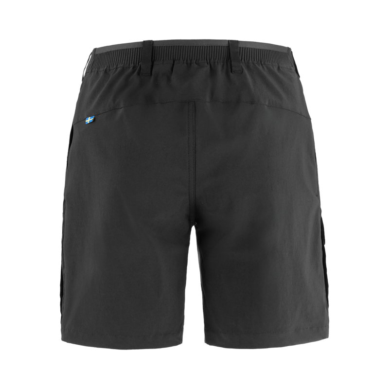 Fjallraven Women's Abisko Hybrid Trail Shorts Black-1