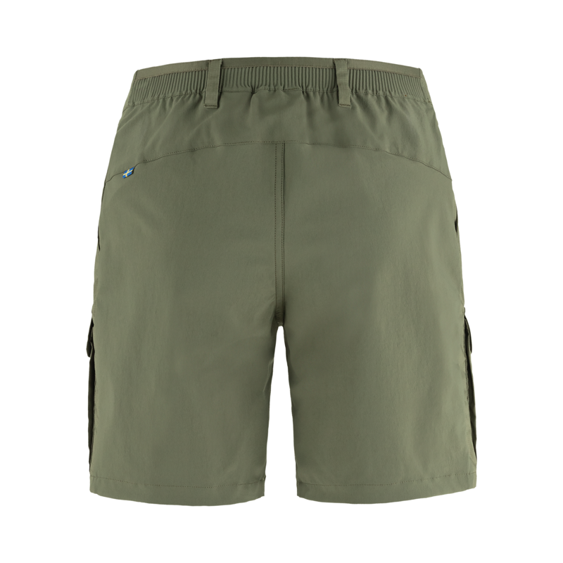 Fjallraven Women's Abisko Hybrid Trail Shorts Laurel Green-1