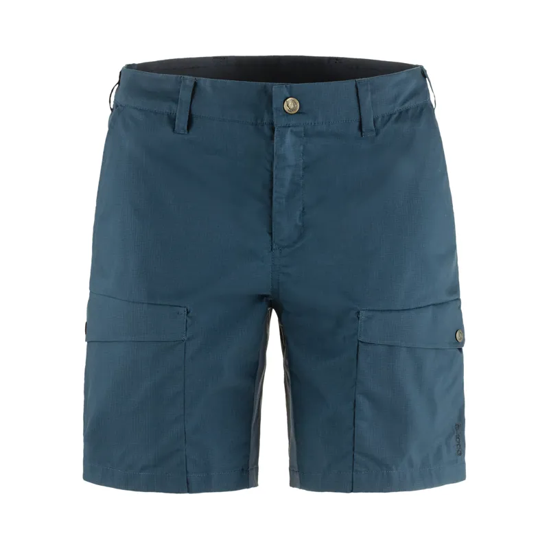 Fjallraven Women's Abisko Hybrid Trail Shorts Navy