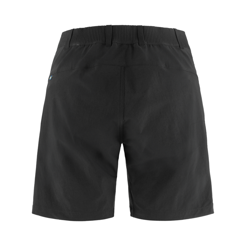 Fjallraven Women's Hoja Hybrid Shorts Black-1
