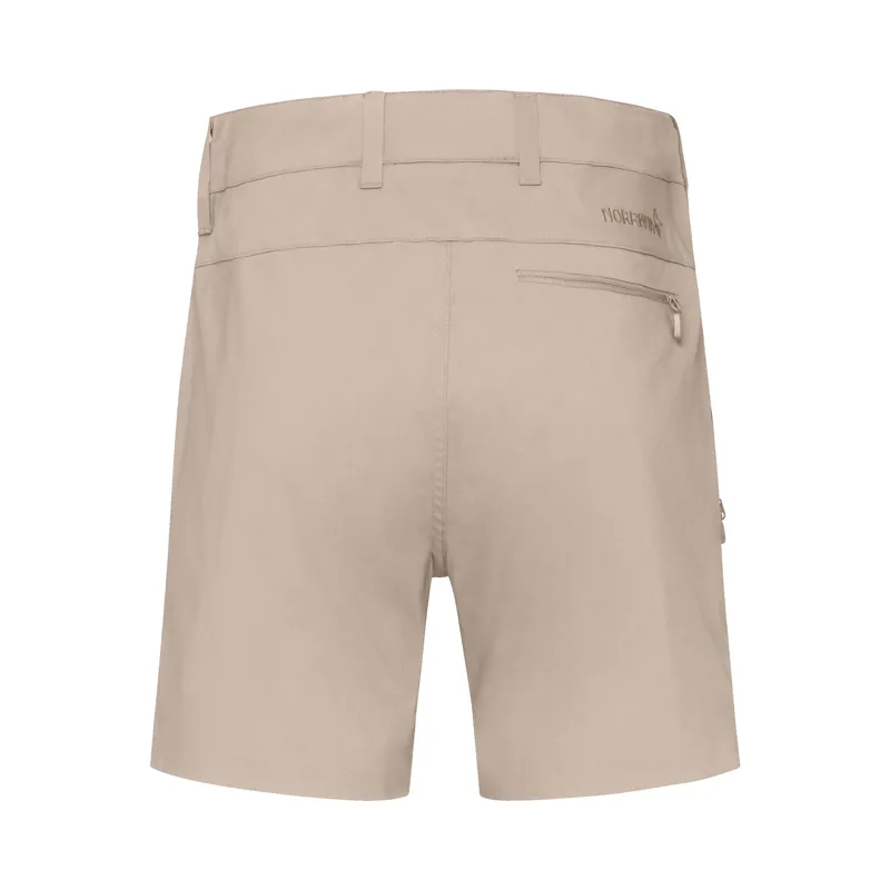 Norrona Women's Femund Light Cotton Shorts Pure Cashmere-1