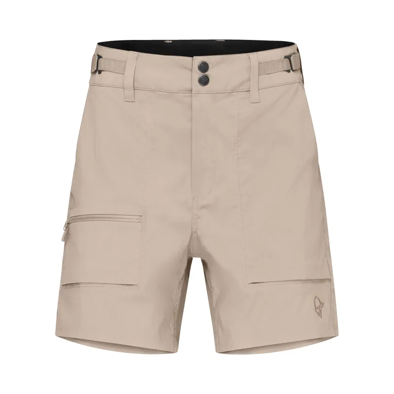 Norrona Women's Femund Light Cotton Shorts Pure Cashmere