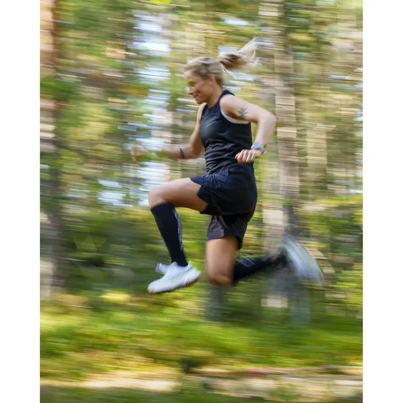 Norrona Women's Senja Flex1 8 inch Running Shorts Caviar-7