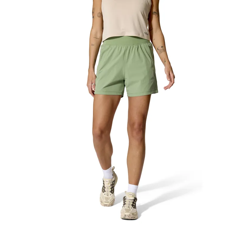 Rab Women's Momentum Shorts Dark Fig Green-3