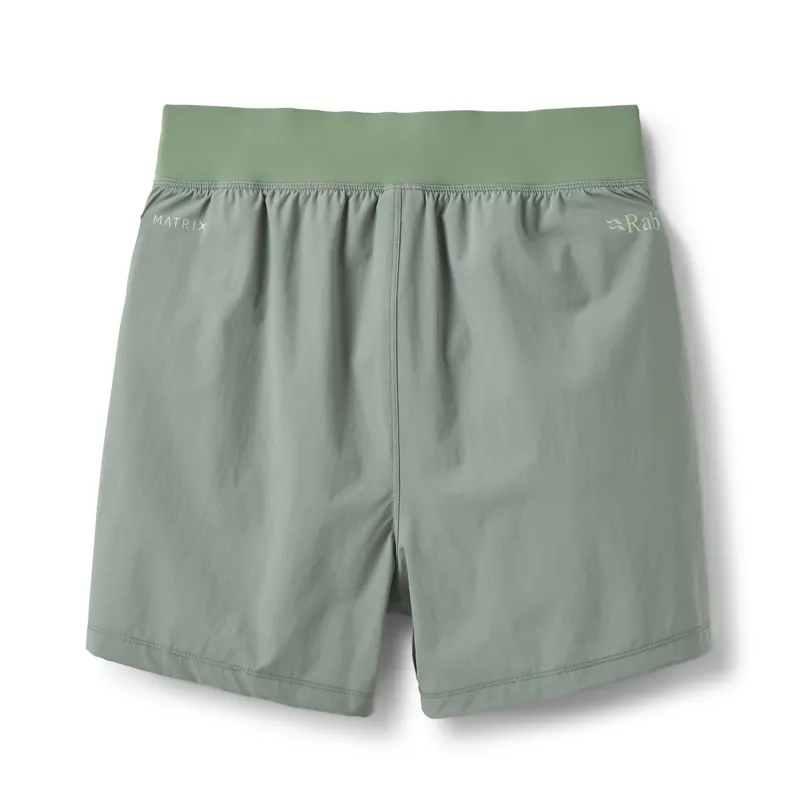 Rab Women's Momentum Shorts Dark Fig Green-1