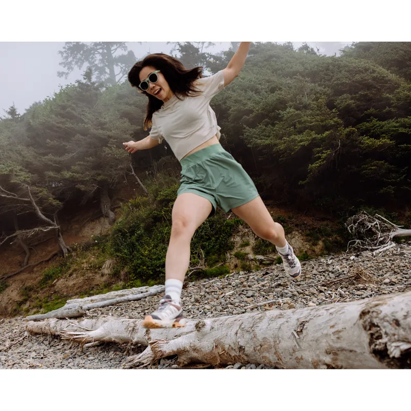 Rab Women's Momentum Shorts Dark Fig Green-7