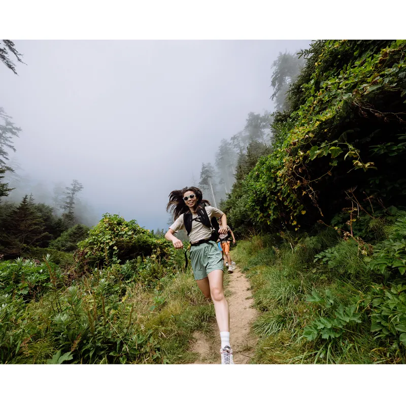 Rab Women's Momentum Shorts Dark Fig Green-5