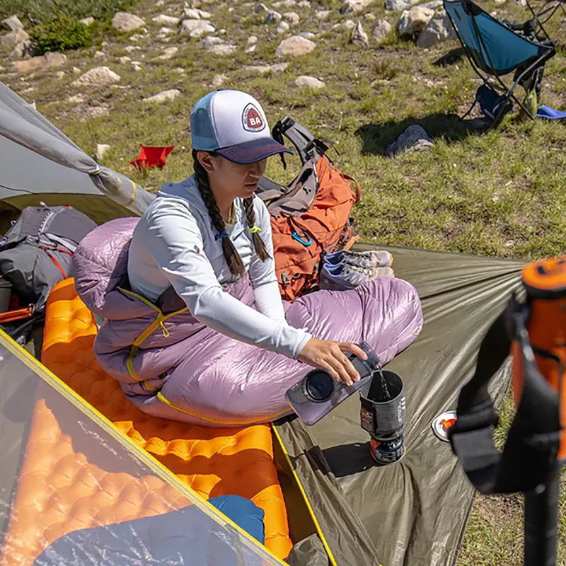 Big Agnes Women's Greystone 20 Regular Right Sleeping Bag-3