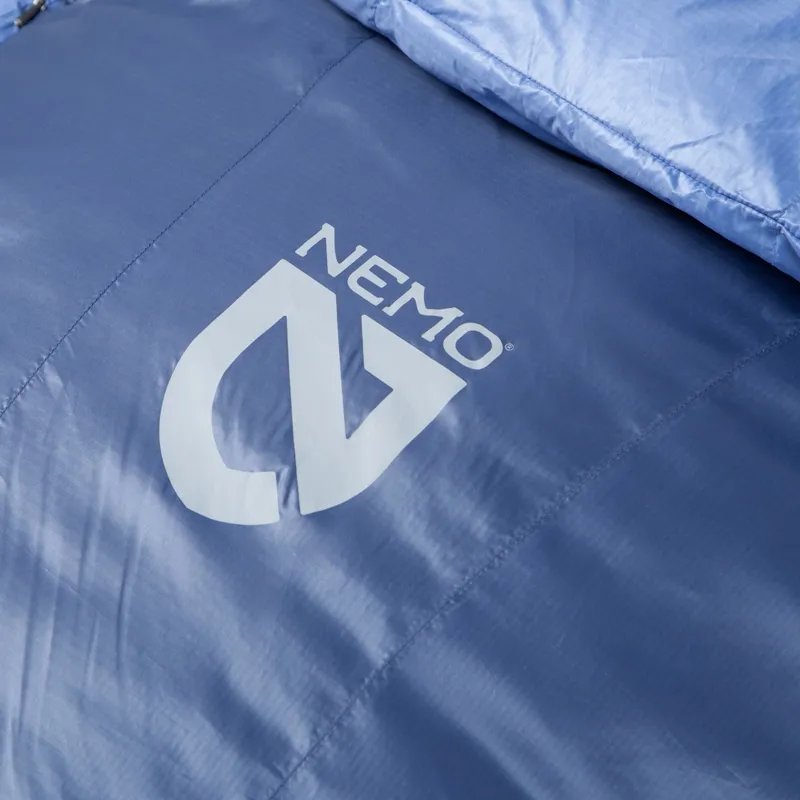 NEMO Women's Disco 30 Regular Sleeping Bag Blue Horizon-8