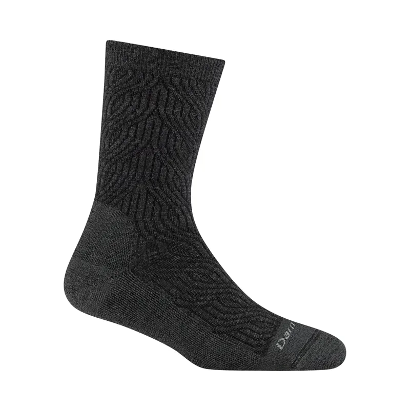 Darn Tough Women's Cable Socks Charcoal