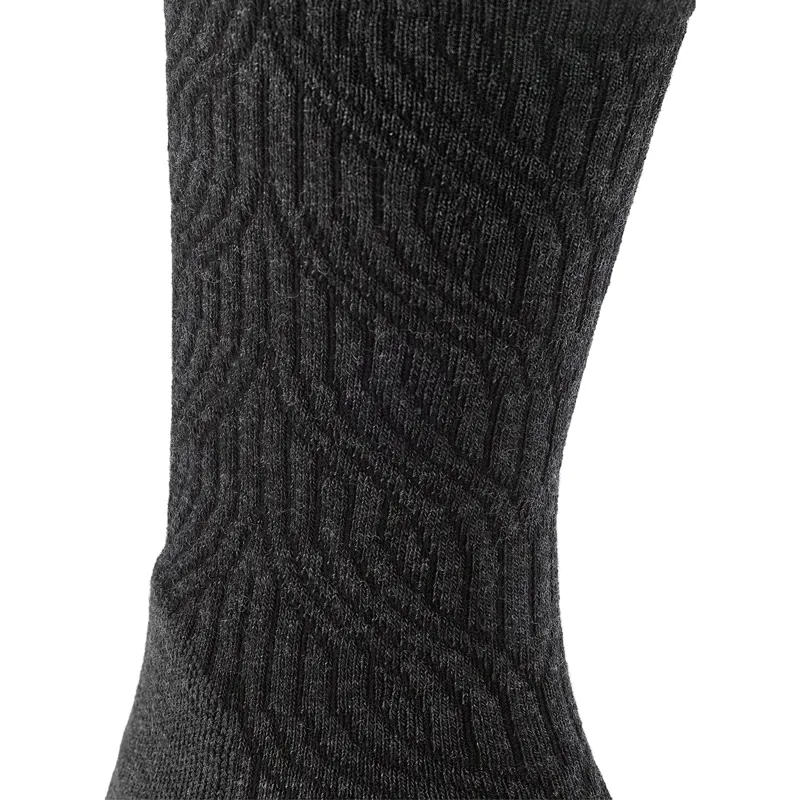 Darn Tough Women's Cable Socks Charcoal-2