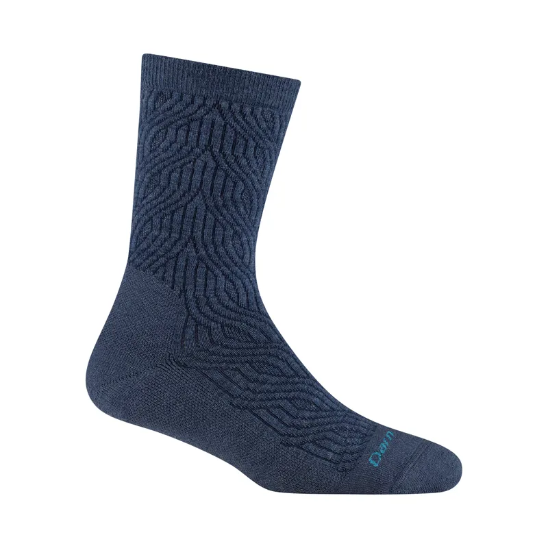 Darn Tough Women's Cable Socks Denim
