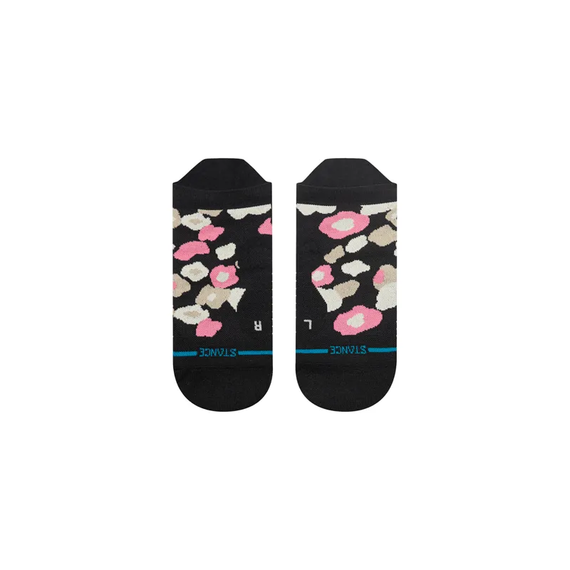 Stance Women's Camo Floral Light Tab Socks Black-1