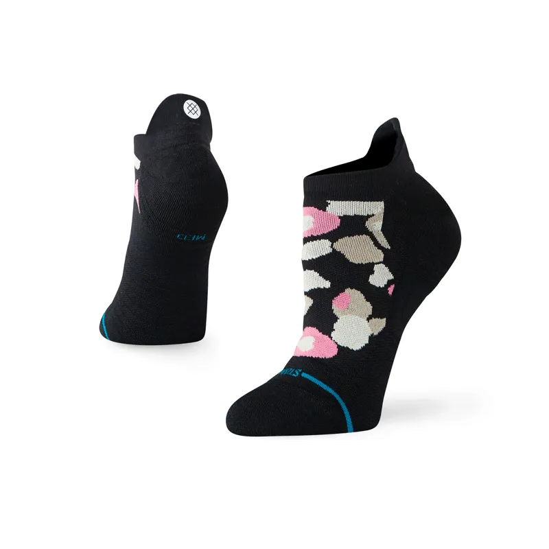 Stance Women's Camo Floral Light Tab Socks Black
