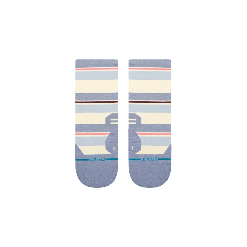 Stance Women's Milo Light Quarter Socks Blue-1